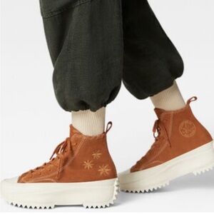 Converse‎ Run Star Hike Platform High 'Embroidered Floral